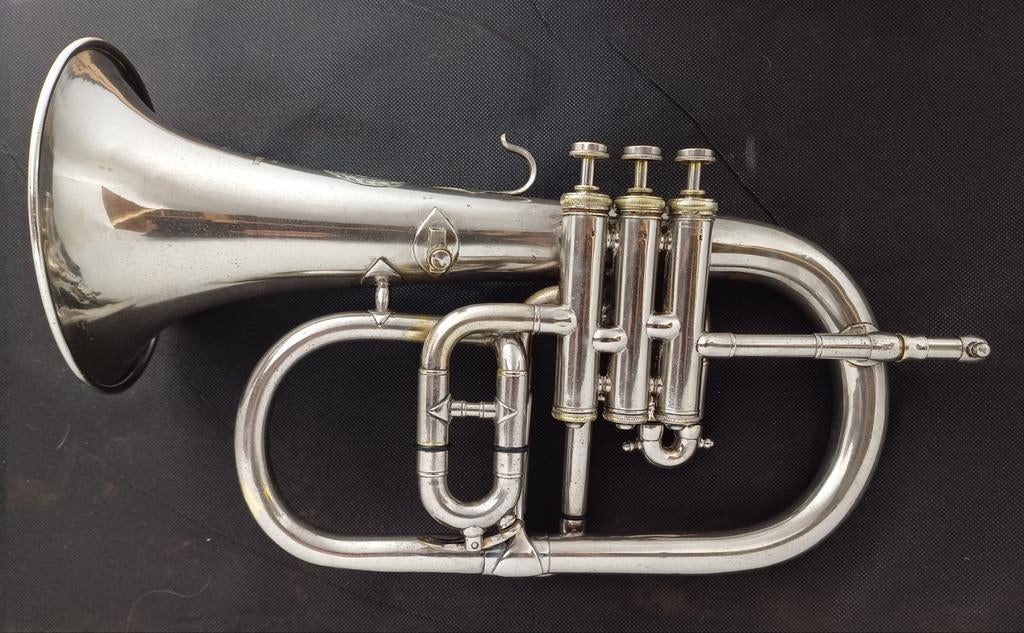 Bugle/Bugel court Sib, Mahillon-Vanengelen, Muziek en Instrumenten