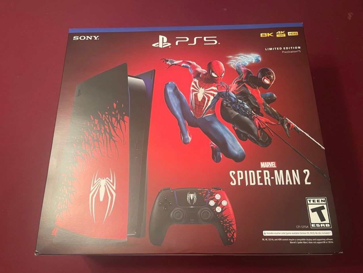 PlayStation 5 Console Marvel’s Spider-Man 2 Limited Edition, Games en Spelcomputers, Spelcomputers | Sony PlayStation 5, Zo goed als nieuw