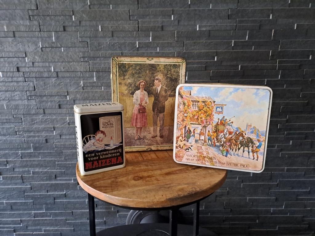 Blikken koekentrommels vintage, Enlèvement