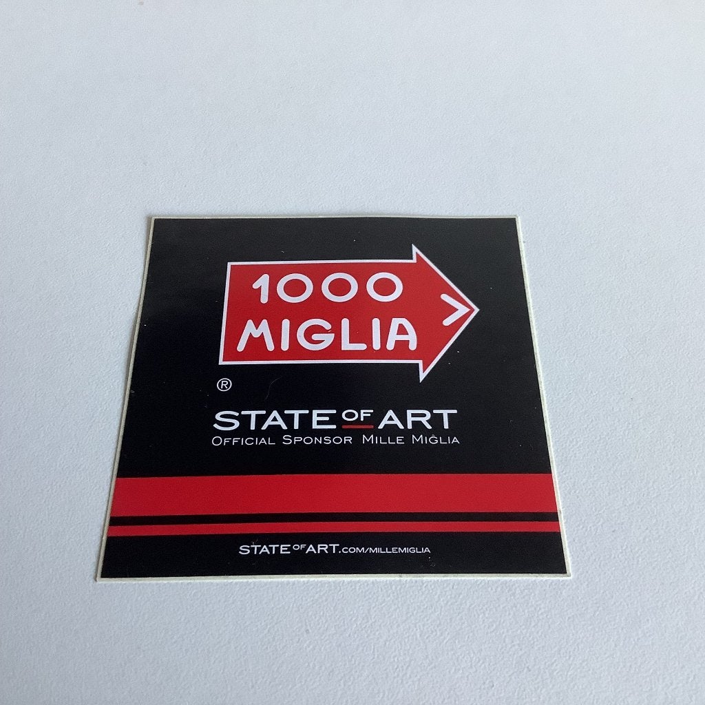 Autocollant Mille Miglia State of Art, Enlèvement ou Envoi, Neuf, Marque