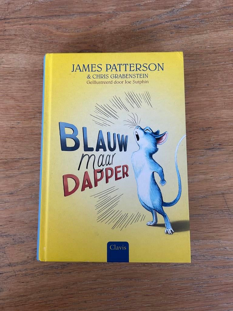 Blauw maar dapper James Patterson & Chris Grabenstein, Boeken, Ophalen of Verzenden, Zo goed als nieuw, Fictie