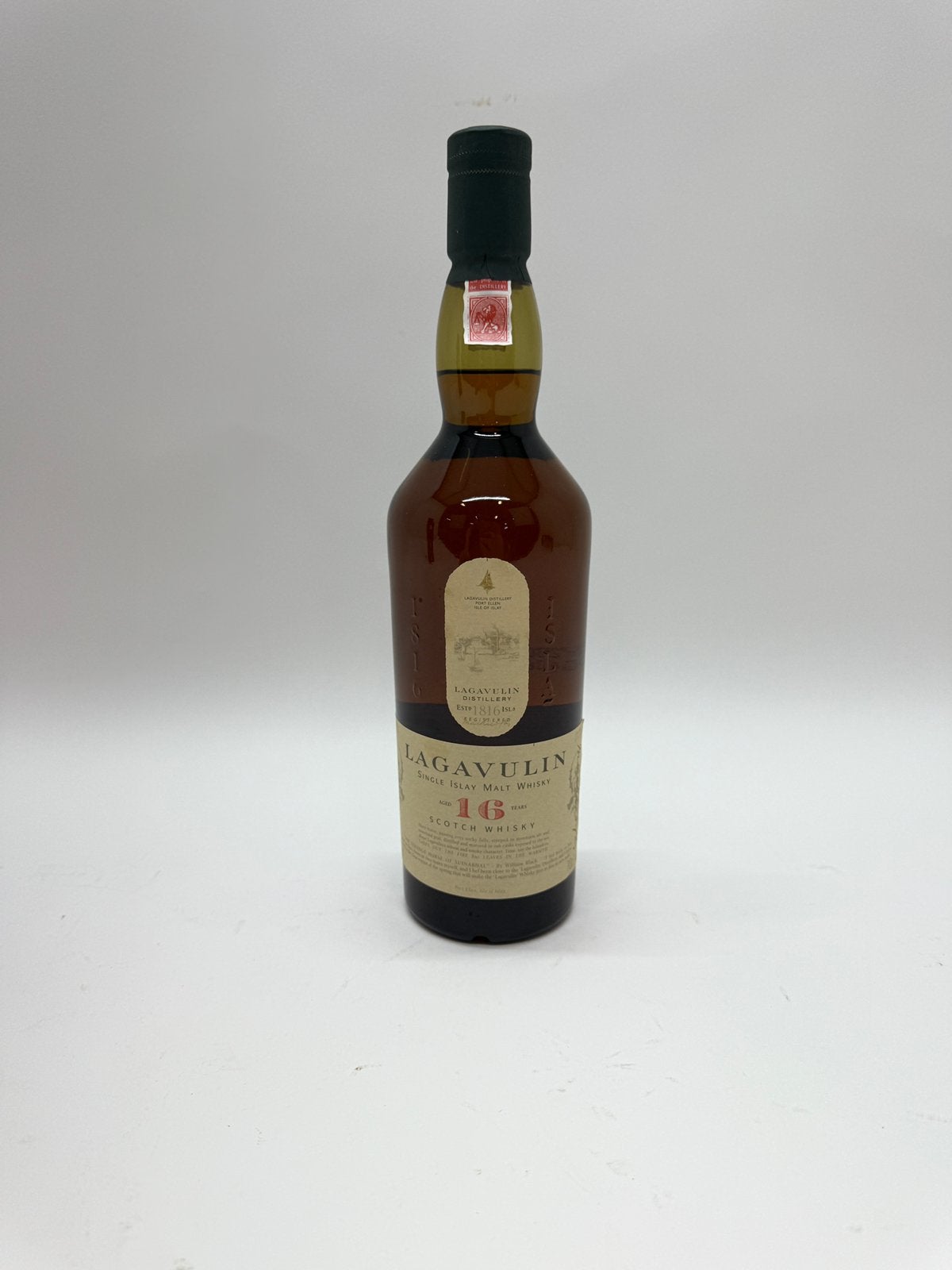 Lagavulin single isley malt whisky 16 years scotch whisky, Ophalen, Zo goed als nieuw