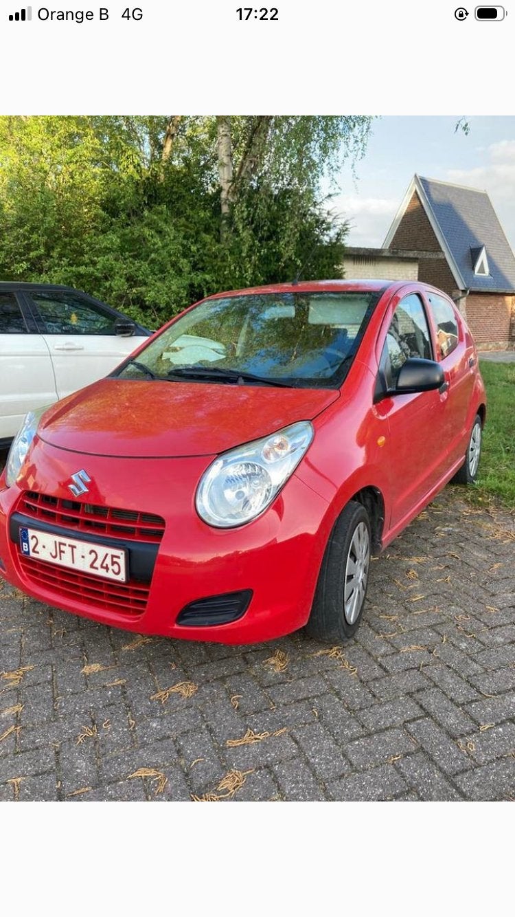 Suzuki Alto, Autos, Rouge, Euro 5, Achat, Boîte manuelle
