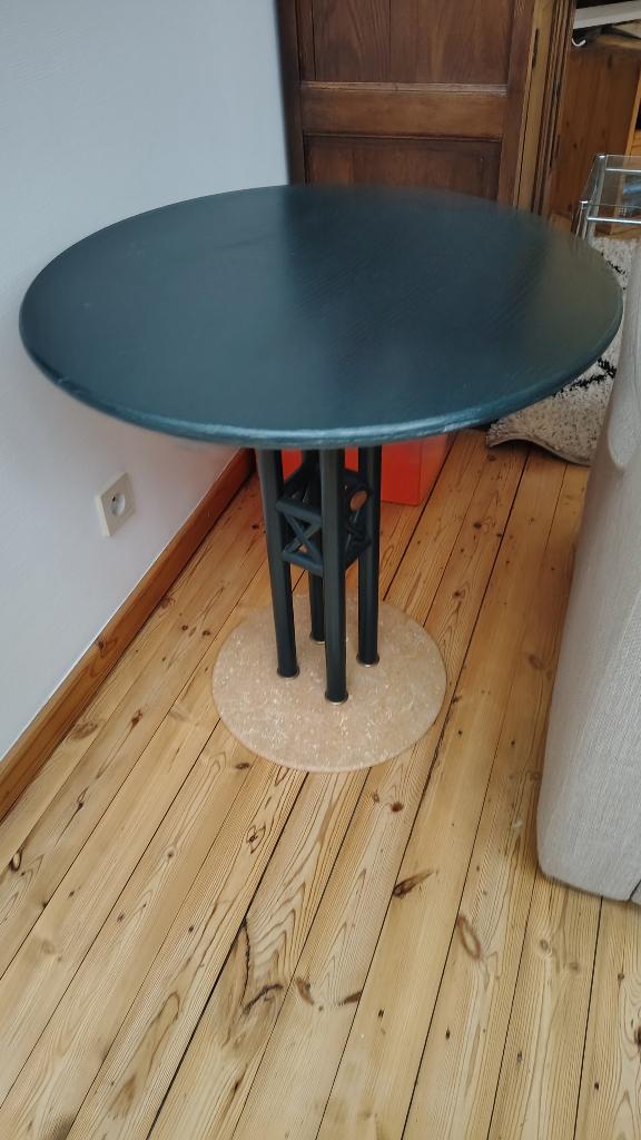 Ronde tafel, Huis en Inrichting, Tafels | Eettafels, Ophalen, 50 tot 100 cm, Rond, Tot twee personen