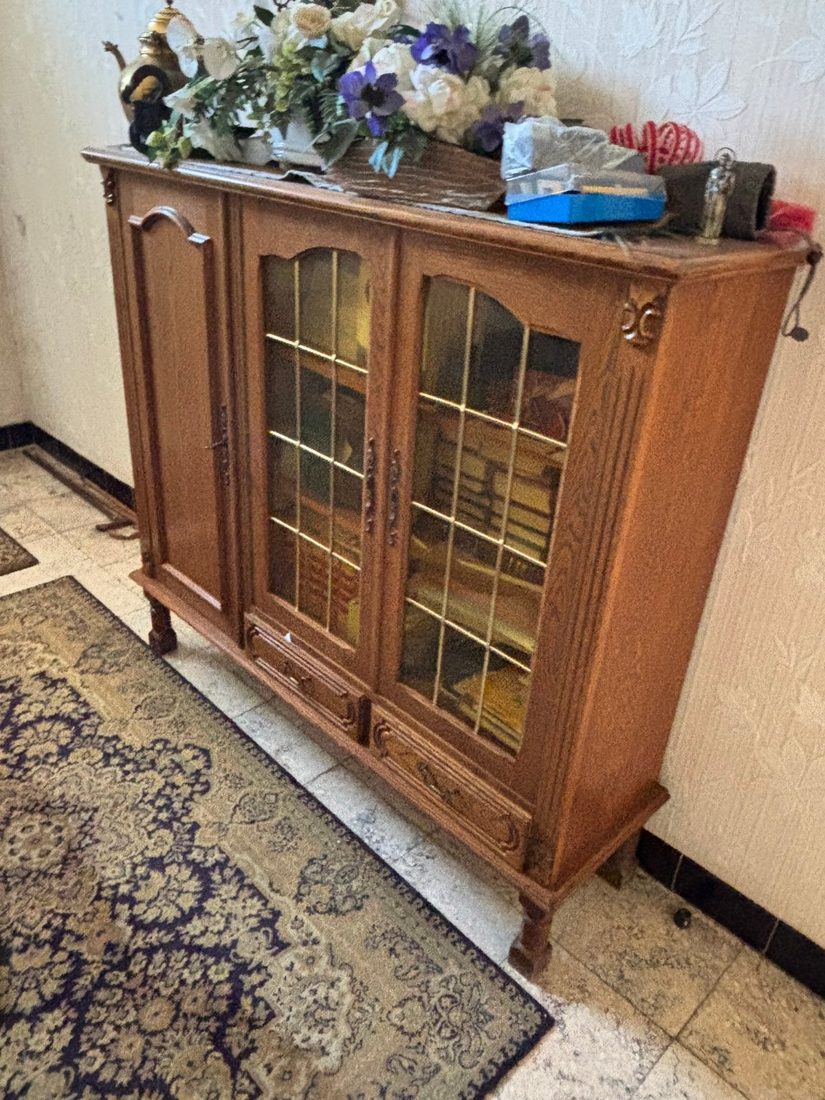 Authentieke kast, Ophalen