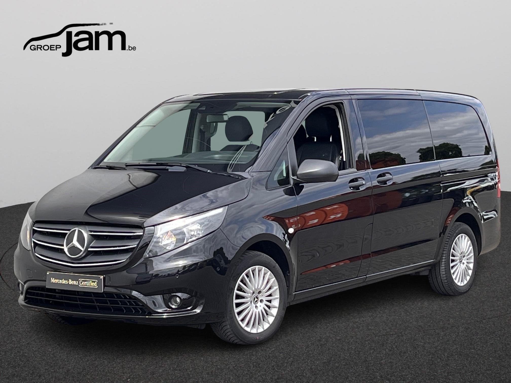 Mercedes-Benz Vito 116 CDI mixto + trekhaak, Autos, Noir, Automatique, Tissu, 4 cylindres