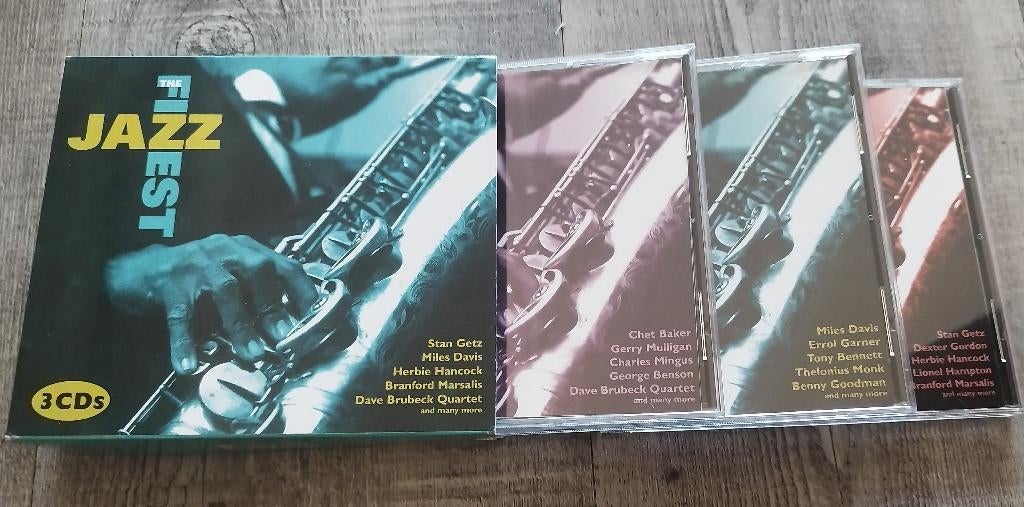 3 CD box Jazz, Ophalen of Verzenden, Zo goed als nieuw, Jazz
