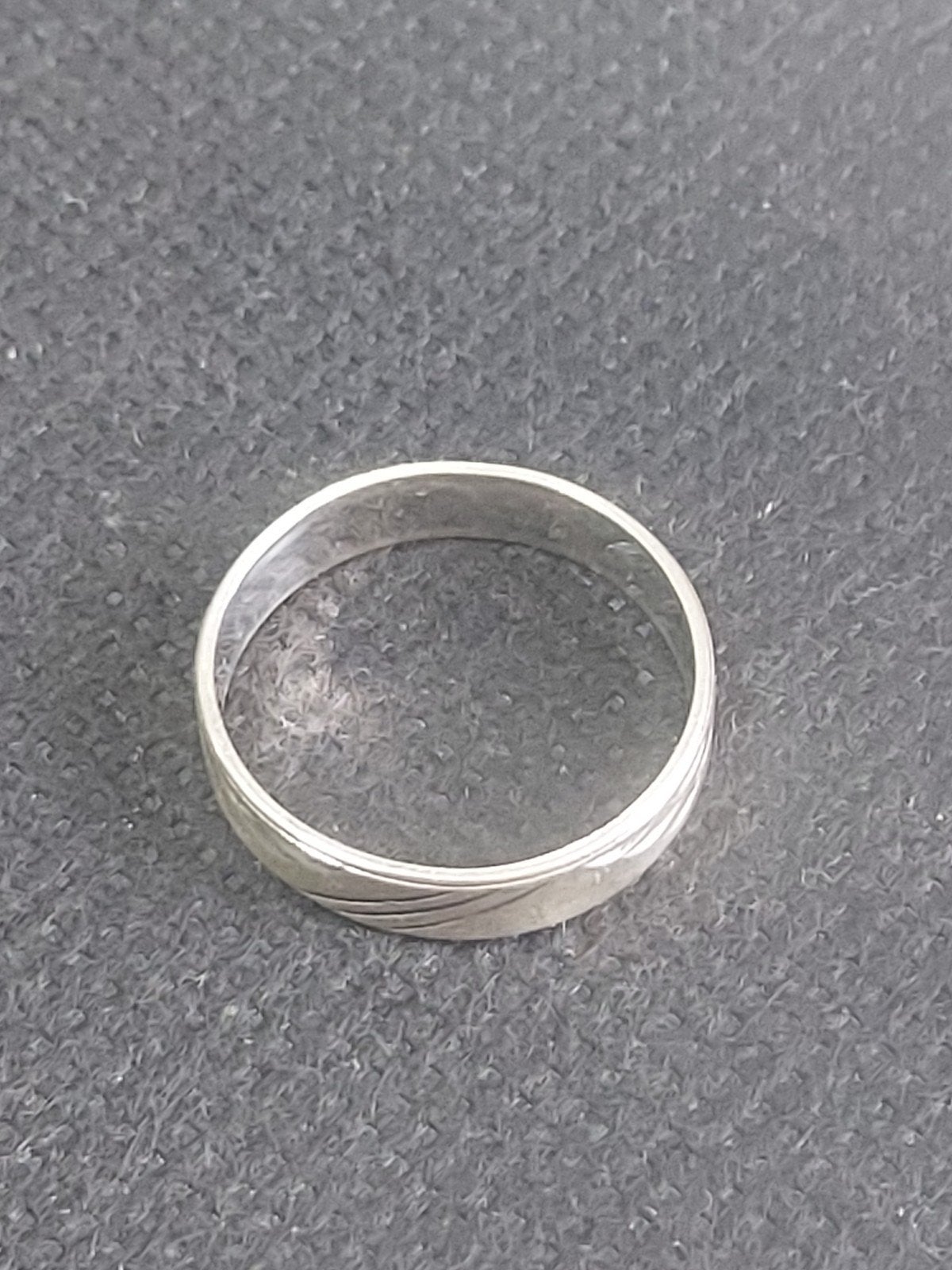 Zilver Ring, Bijoux, Sacs & Beauté, Bagues, Enlèvement ou Envoi, Argent, Argent