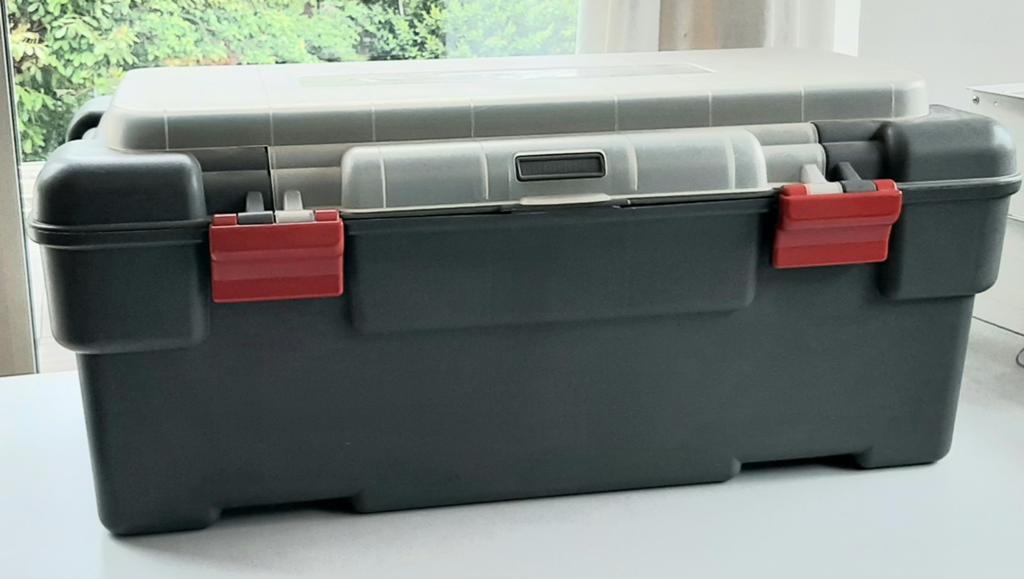 Opbergkoffer Allibert, 80 cm x 43 cm x 30,5 cm, Ophalen