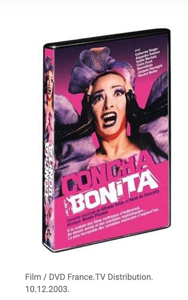 DVD Comedie Musicale / Concha Bonita avec Catherine Ringer, CD & DVD, DVD | Classiques, Enlèvement ou Envoi, Français, 2000 à aujourd'hui