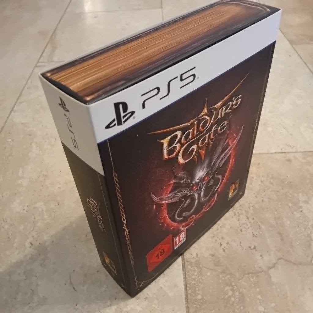 Baldur's Gate 3 Deluxe Edition , Ps5, Ophalen, 1 speler, Zo goed als nieuw, Role Playing Game (Rpg)