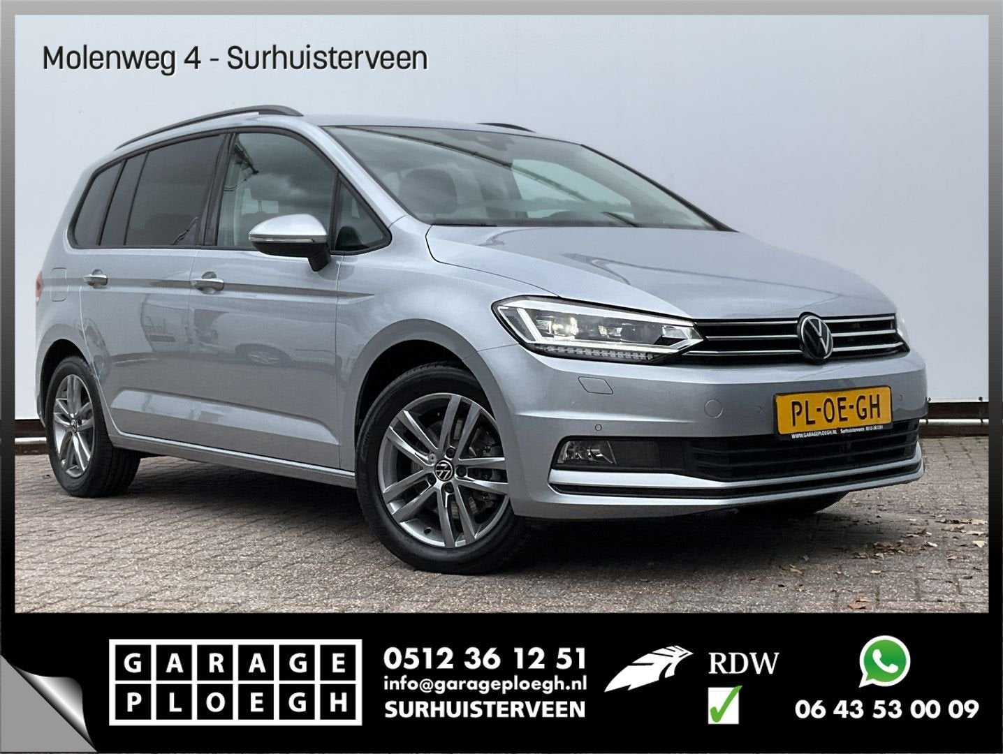 Volkswagen Touran 7-Pers 1.5 TSI EVO ACT 150 COMFORTLINE EDI, Autos, Volkswagen, Argent ou Gris, Achat, Entreprise, Automatique