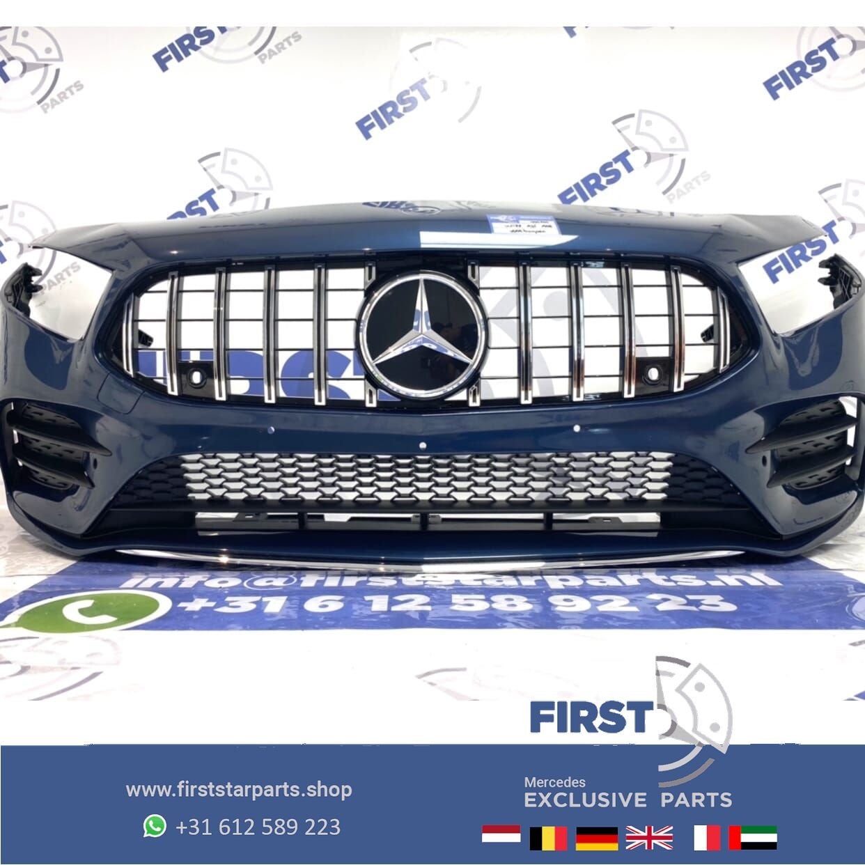 W177 V177 A35 AMG VOORBUMPER ORIGINEEL Mercedes A Klasse 201, Auto-onderdelen, Gebruikt, -, Voor, Ophalen of Verzenden