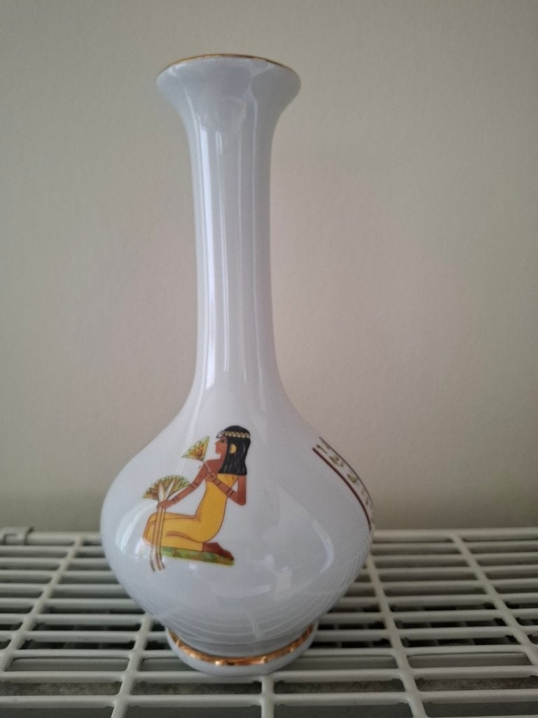 Vaasje, Huis en Inrichting, Ophalen, Zo goed als nieuw, Meerkleurig, Steen/keramiek