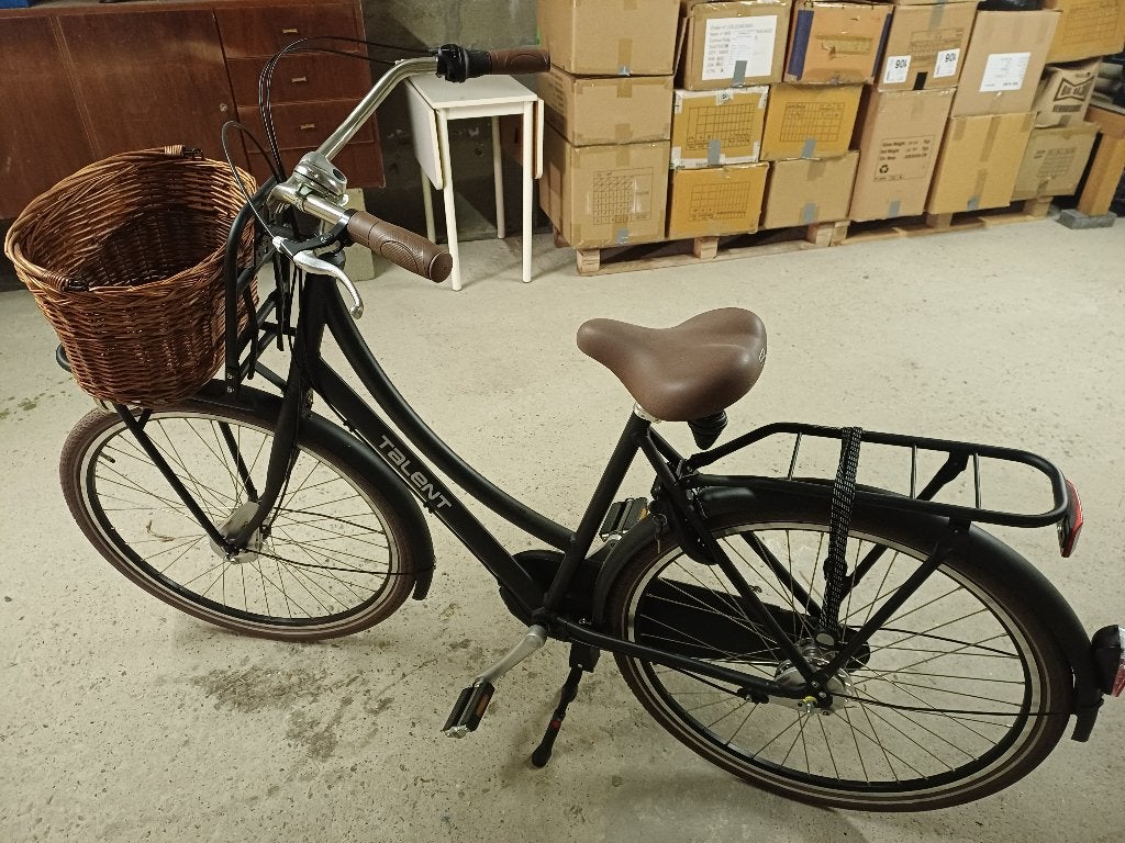 Fiets, zwart, Talent, Vélos & Vélomoteurs, Vélos électriques, 51 à 55 cm, Enlèvement, Comme neuf, Autres marques