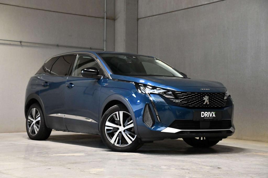Peugeot 3008 3008 Hybrid4 300 e-EAT8 Allure Pack (bj 2022), Auto's, Automaat, Gebruikt, 4 cilinders, Blauw
