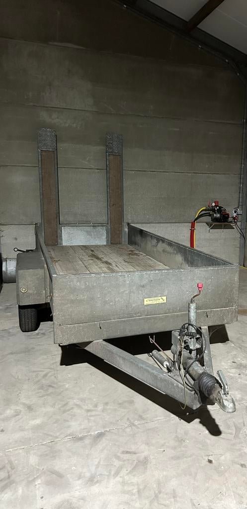 Aanhangwagen / dieplader te koop, Auto diversen, Aanhangers en Bagagewagens, Ophalen, Gebruikt