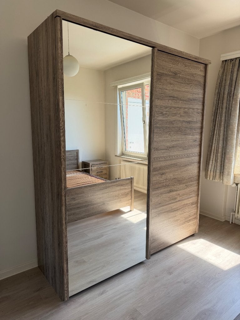 Volledige slaapkamer te koop – goede staat, Ophalen, Gebruikt, Tweepersoons, Modern