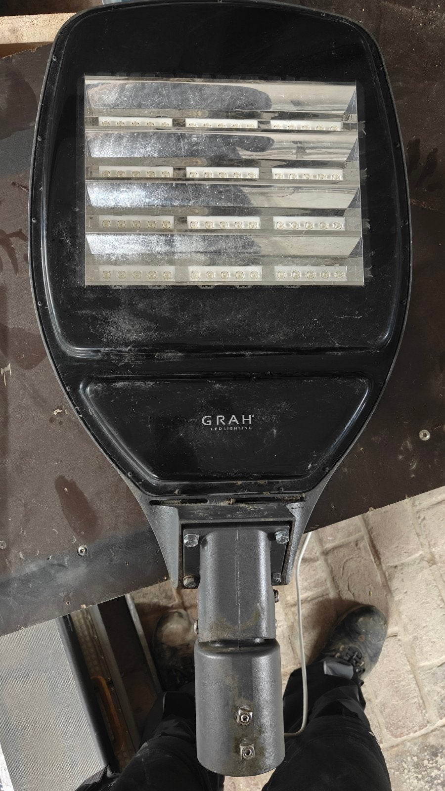 Lampadaires Grah LED Lightning, Enlèvement, Utilisé, Métal, Eclairage exterieur