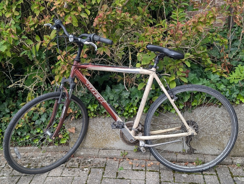 Trek fiets, Fietsen en Brommers, Gebruikt, Velgrem, Versnellingen, 57 tot 61 cm