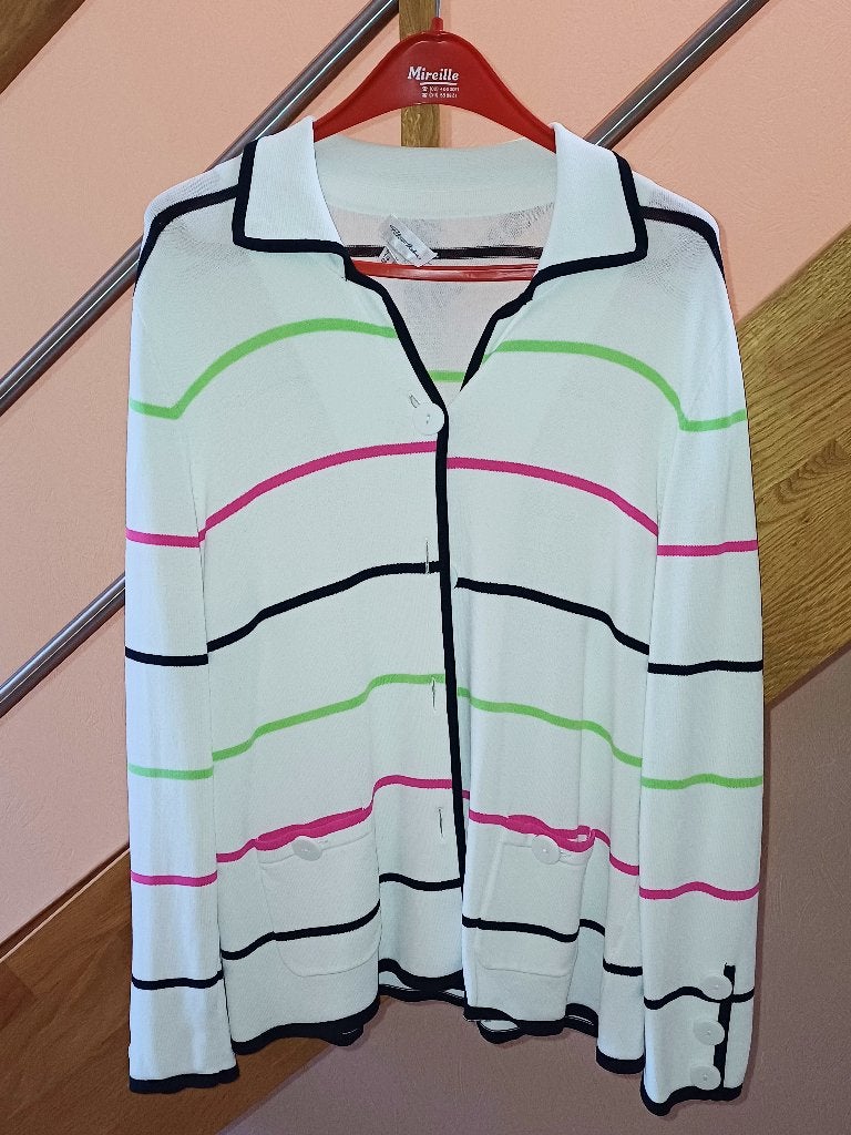 gilet dame, Enlèvement, Porté, Blanc