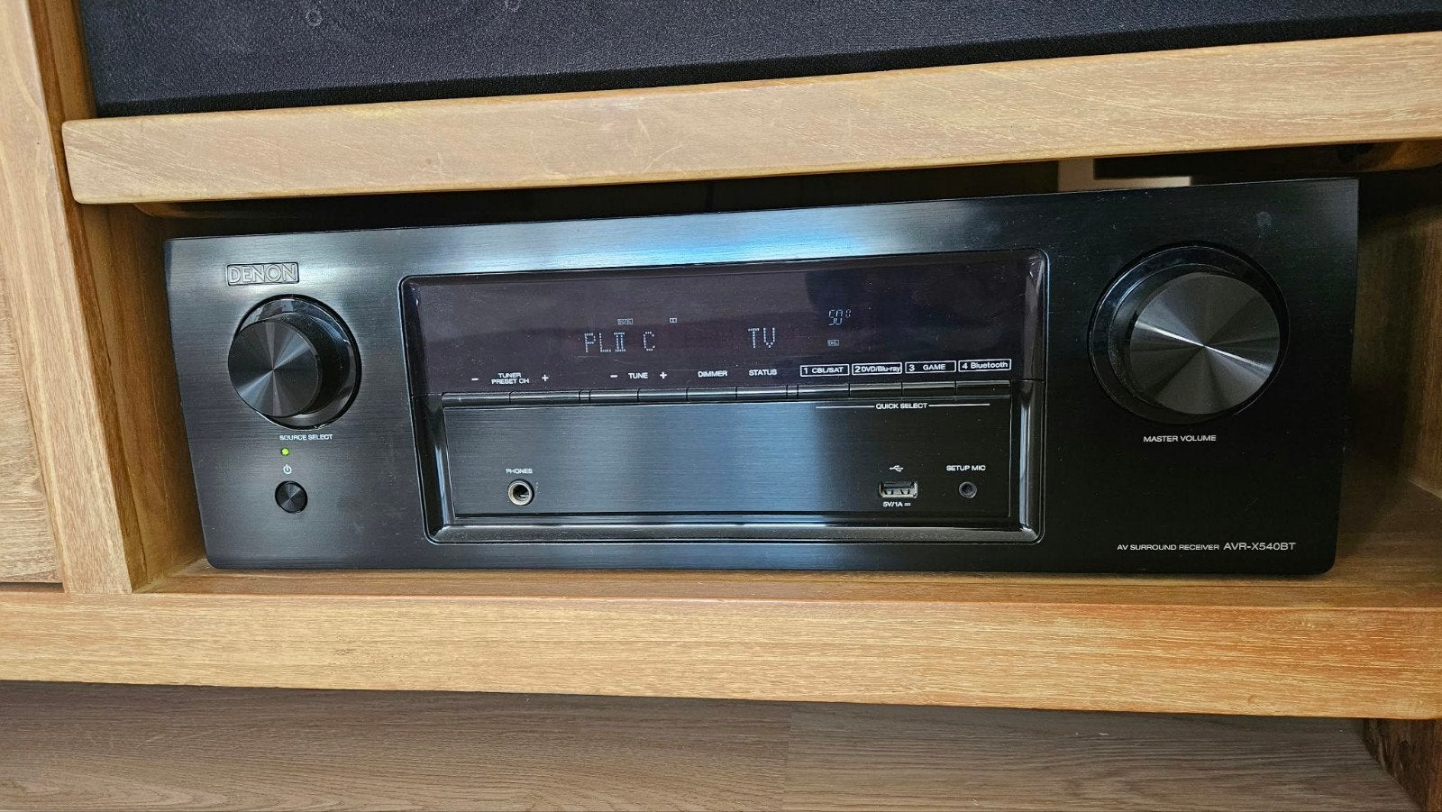 Denon Avr-x540bt receiver, Audio, Tv en Foto, Versterkers en Ontvangers, Ophalen, Zo goed als nieuw, 60 tot 120 watt, Denon