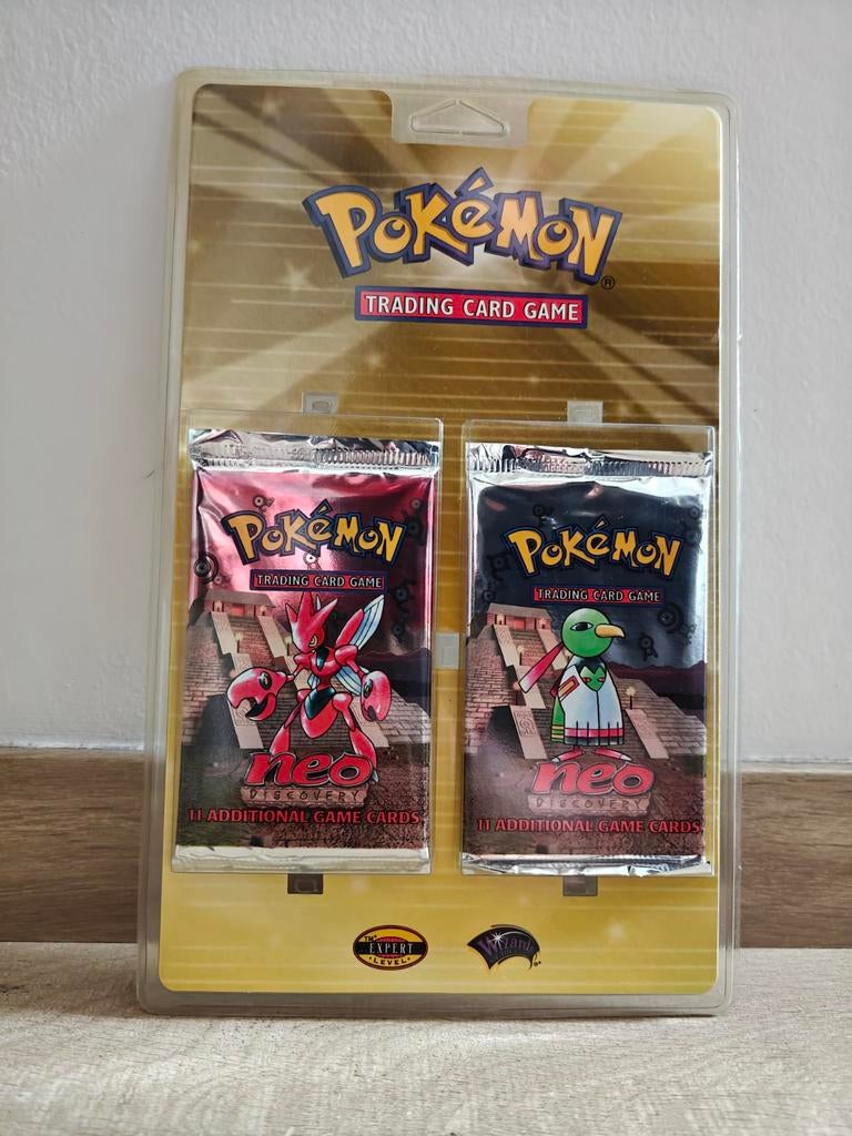 Pokémon neo discovery blister WOTC, Ophalen of Verzenden, Nieuw, Booster, Foil
