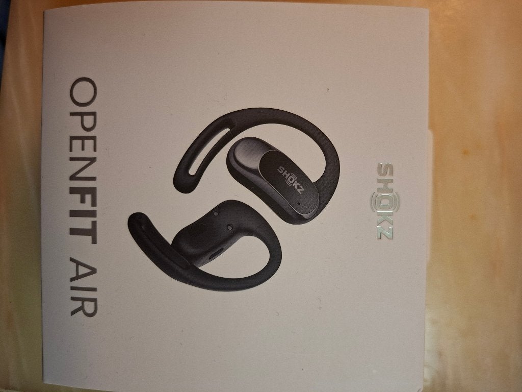 Draadloze oortjes Shokz OpenFit Air, TV, Hi-fi & Vidéo, Casques audio, Neuf, Noir, Enlèvement, Supra-auriculaire