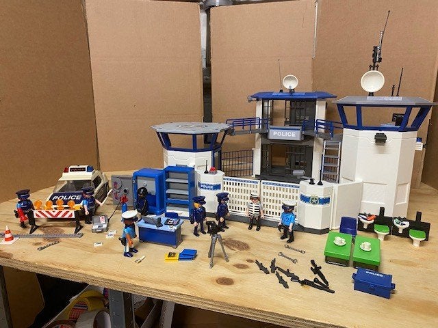 Playmobil 6872 gevangenis, Kinderen en Baby's, Speelgoed | Playmobil, Ophalen of Verzenden