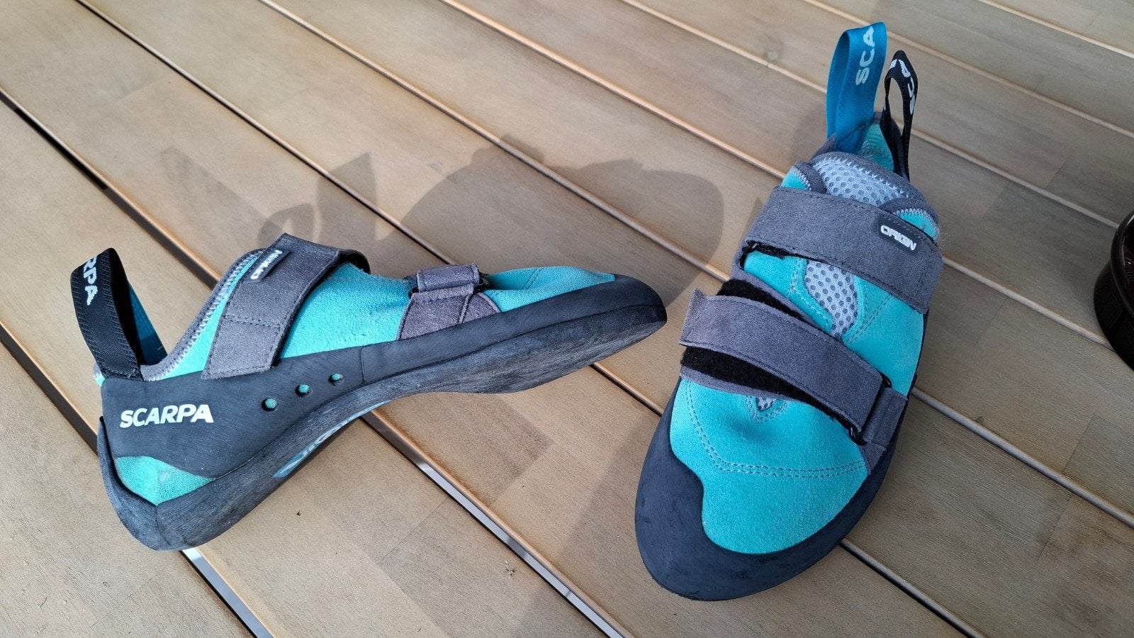 klimschoenen Scarpa 38 EU, Sport en Fitness, Ophalen, Zo goed als nieuw