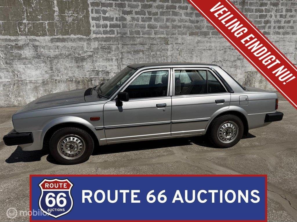 Triumph Acclaim | 1985 | Route 66 Auctions, Triumph, Zwart, Bedrijf, Handgeschakeld