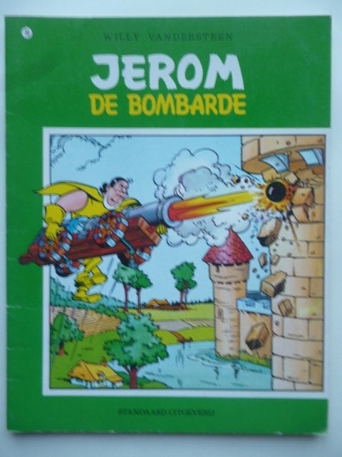 Strips Jerom , groene reeks, nrs. 30, 35, 54, 57, 72, Plusieurs BD, Enlèvement ou Envoi, Willy Vandersteen, Utilisé