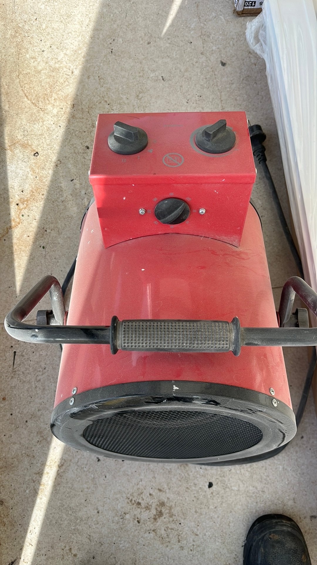 Ventilateur chauffage chantier, Enlèvement, Comme neuf, Ventilateur