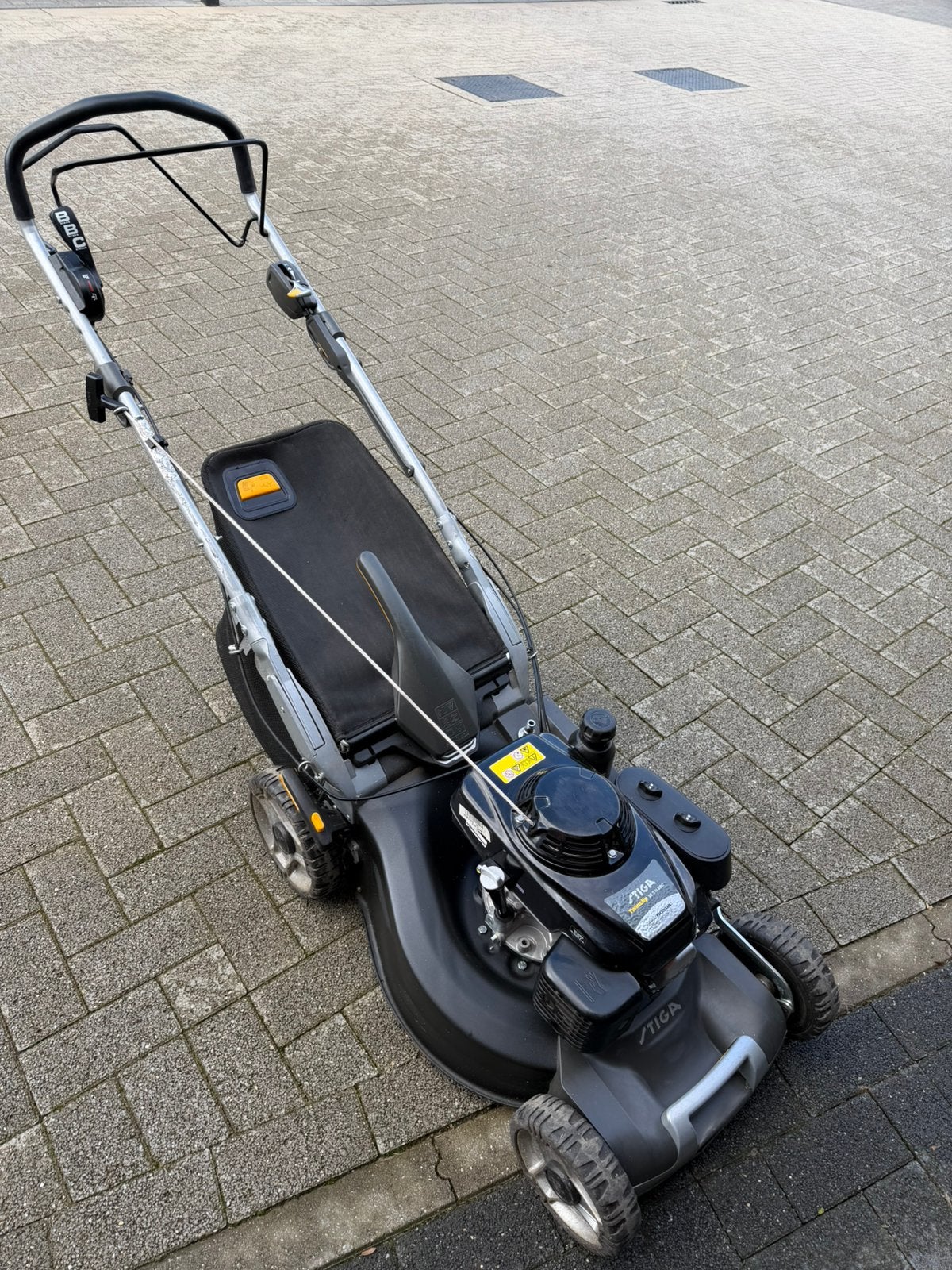 Stiga met GXV 160 Honda motor, Tuin en Terras, Grasmaaiers, Ophalen, Zo goed als nieuw