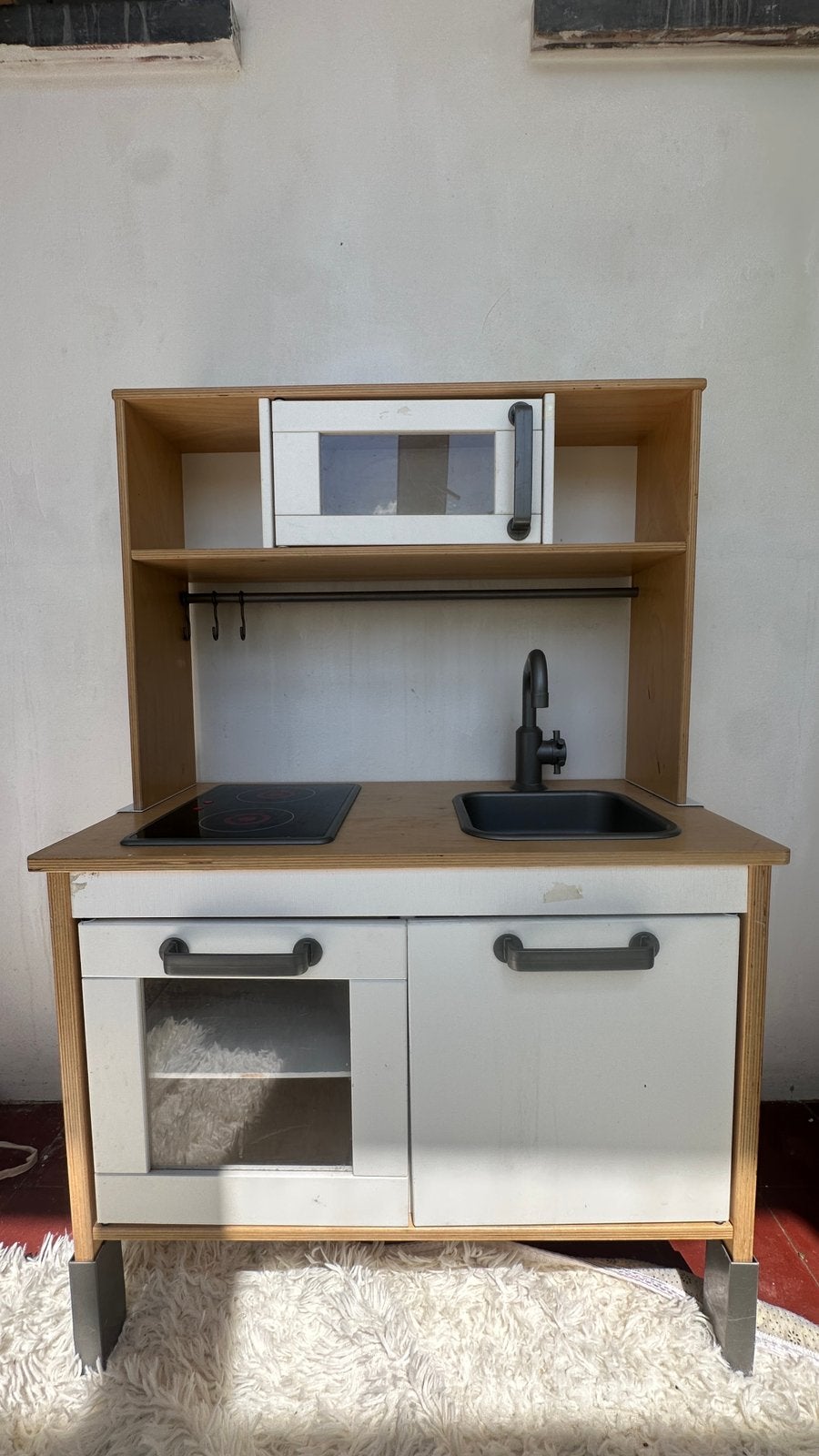 IKEA keuken voor kinderen uitgerust, Kinderen en Baby's, Ophalen, Zo goed als nieuw, Hout, Speelkeuken