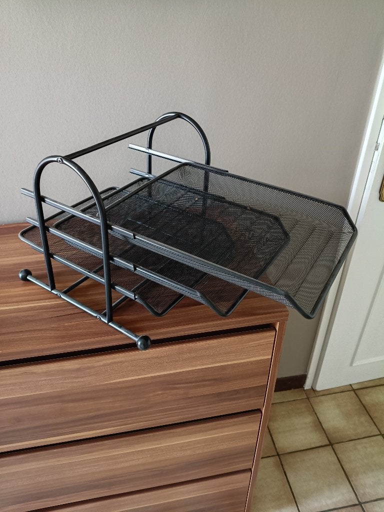 Papier organizer, Ophalen, Gebruikt