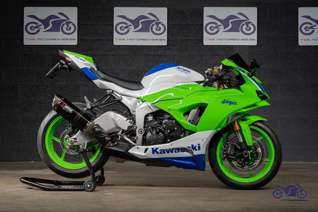 Kawasaki Ninja ZX-6R - 6.815 km, Motos, Échappement sport, Permis Moto A, Entreprise, Occasion