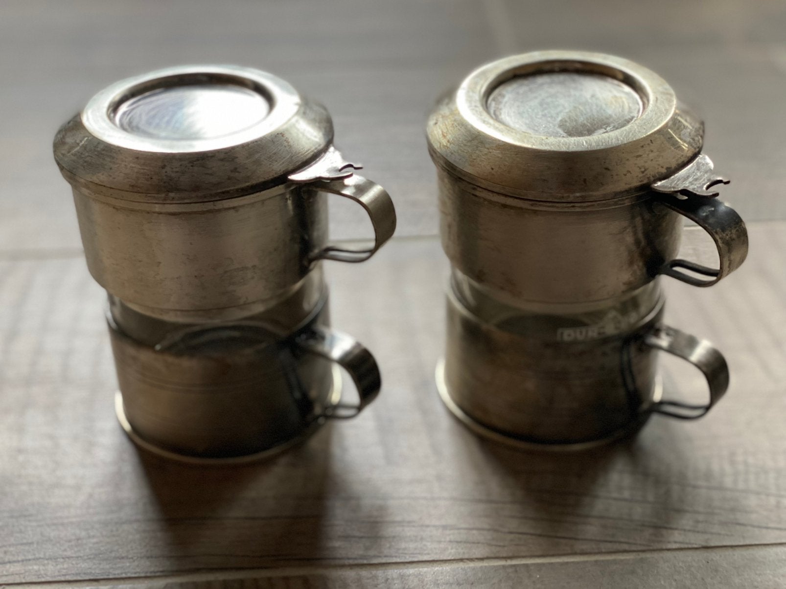 DEUX FILTRES À CAFÉ DUROBOR VINTAGE, Enlèvement ou Envoi
