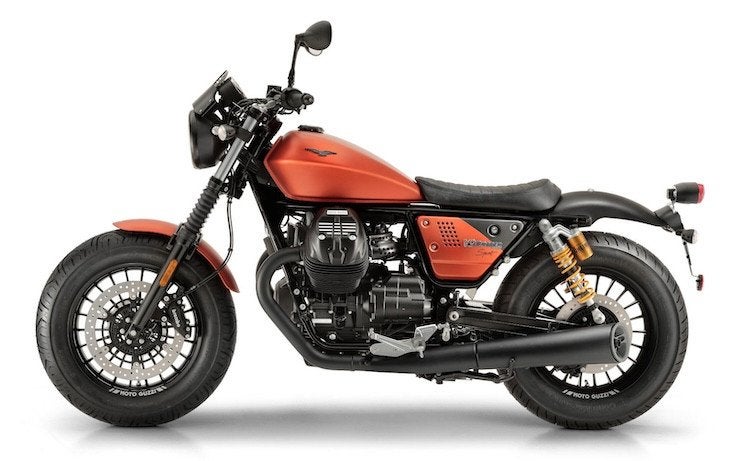 Moto Guzzi V9 Bobber Sport-1000kms État showroom, Motos, Plus de 35 kW, 2 cylindres, ABS, Naked bike
