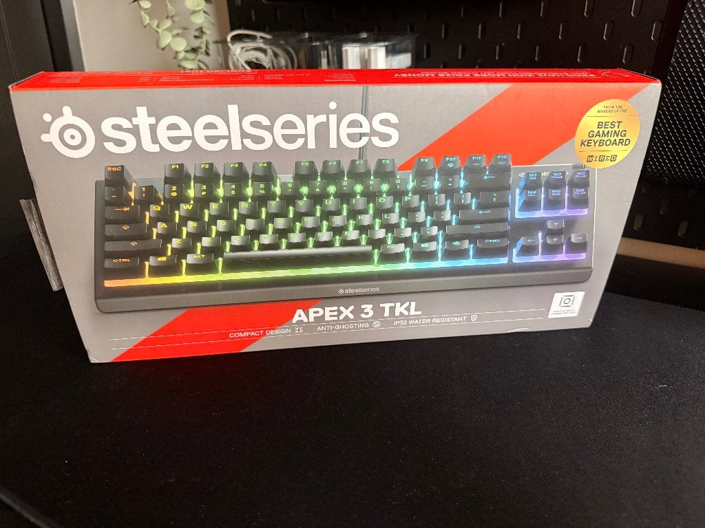 SteelSeries Apex 3 TKL zo goed als nieuw, Computers en Software, Gaming toetsenbord, Ophalen of Verzenden, Zo goed als nieuw, Steelseries