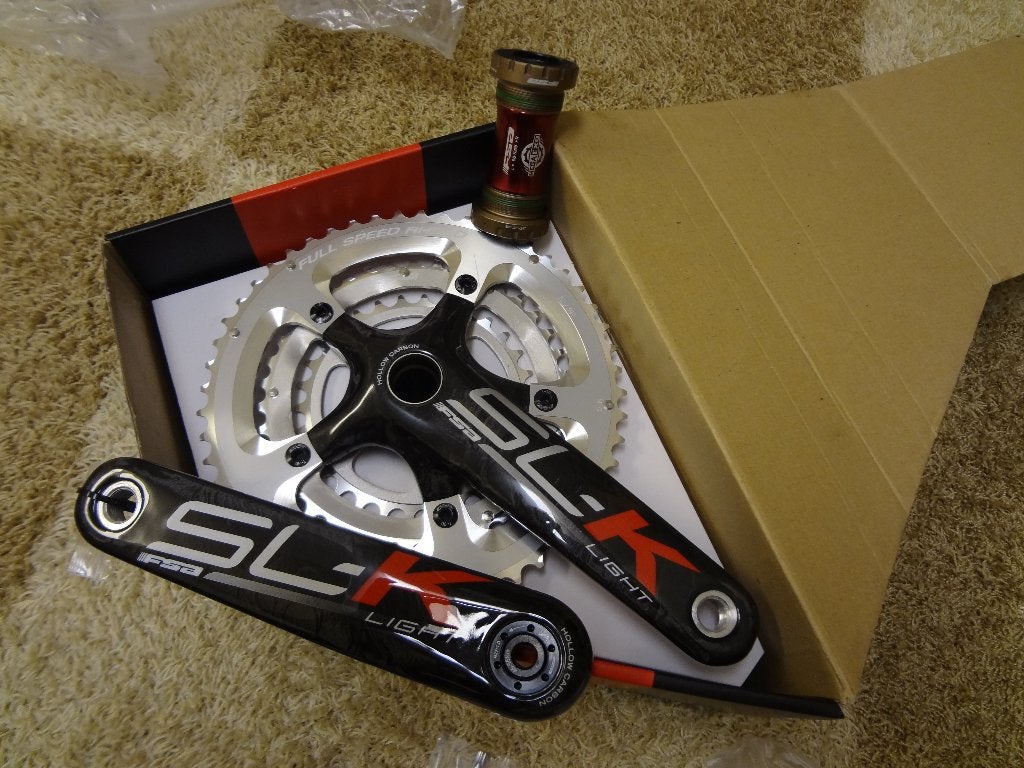 Nieuw FSA SL-K Light Triple 10sp Crankstel 52-39-30 172.5mm, Sport en Fitness, Wielrennen, Ophalen of Verzenden, Nieuw, Overige typen