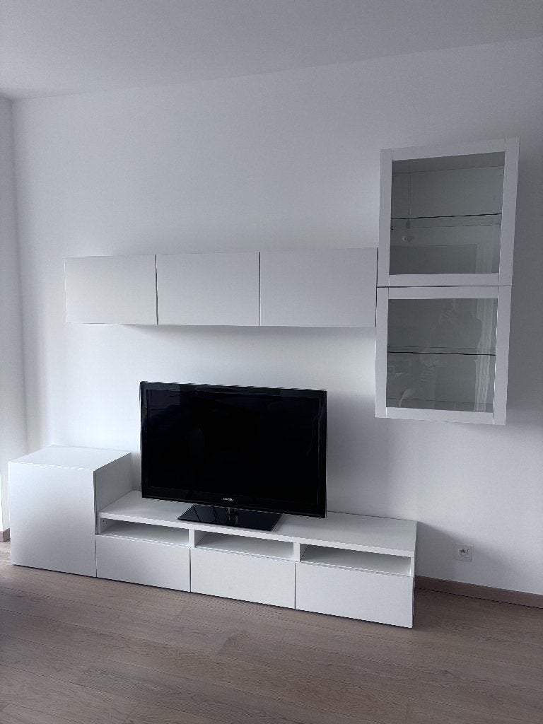 Rangement TV, 25 à 50 cm, 200 cm ou plus, Comme neuf, Enlèvement