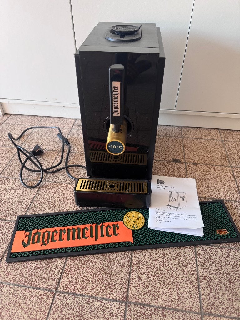 Jagermeister tapmachine, Ophalen, Gebruikt