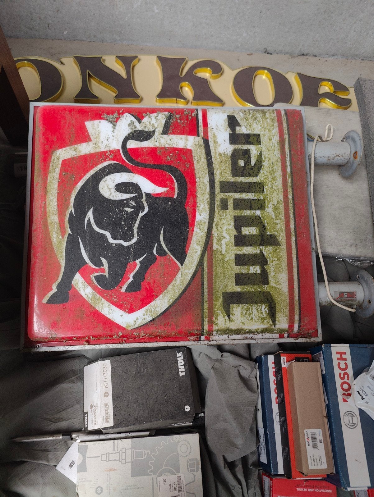 Originele jupiler-lichtbak (lichtreclame), Verzamelen, Ophalen, Jupiler