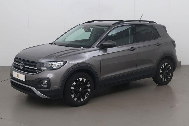 Volkswagen T-Cross 1.0 tsi life opf dsg 110 AT, Autos, Argent ou Gris, Euro 6, Entreprise, Noir