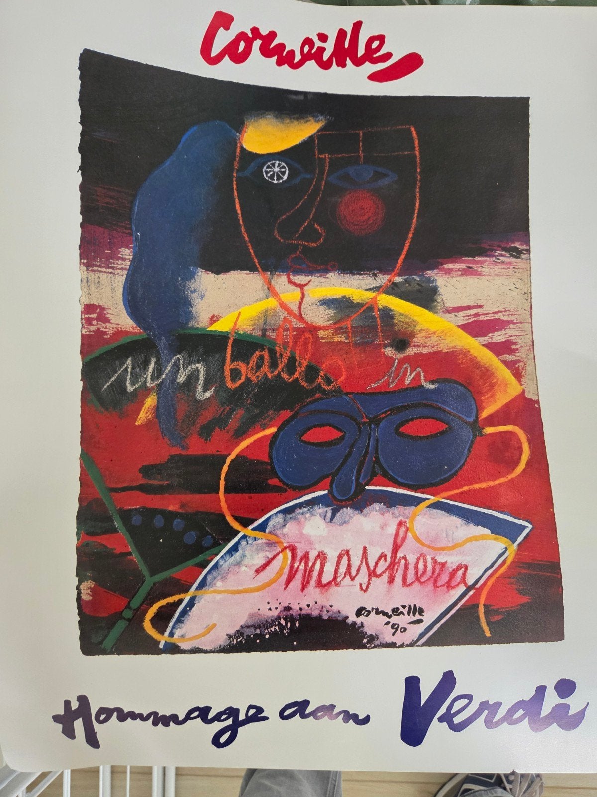 Corneille, Antiek en Kunst, Ophalen of Verzenden