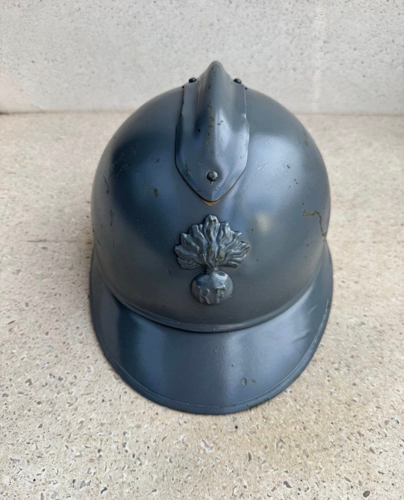 Wo1 Franse helm met binnenwerk, Ophalen of Verzenden