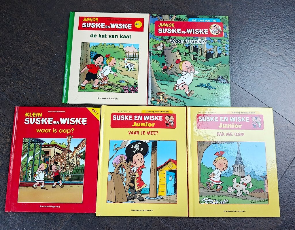 Suske en Wiske AVI start en AVI leesboekjes, Boeken, Kinderboeken | Jeugd | onder 10 jaar, Ophalen of Verzenden, Zo goed als nieuw