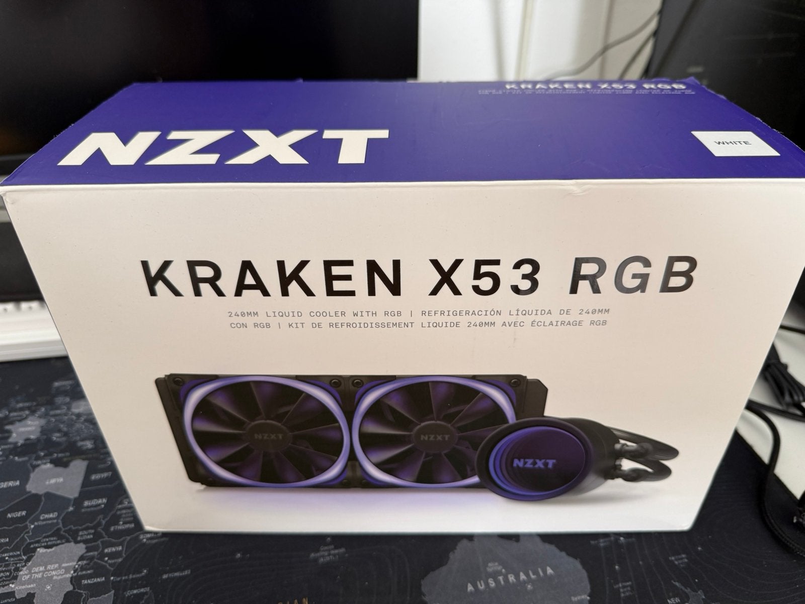 NZXT KRAKEN X53 RGB refroidisseur unité CPU COOLER, Ophalen, Zo goed als nieuw
