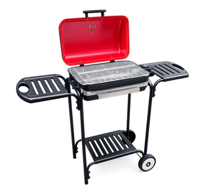 barbecue hybride électrique et charbon de bois neuf, Enlèvement ou Envoi, Neuf